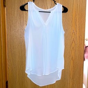 White Sleeveless blouse